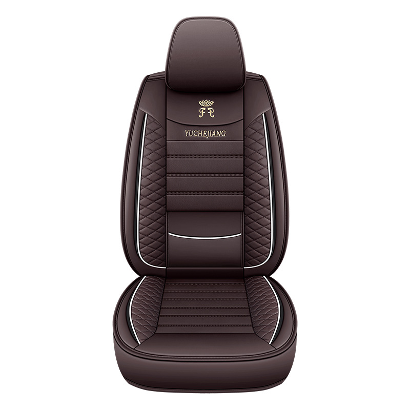 Car seat cushion, fully wrapped with Nappa leather, universal seat for all seasons