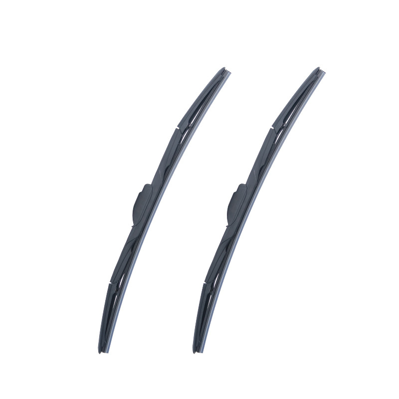 Universal high - definition and silent automotive windshield wipers with three - section multi - fun