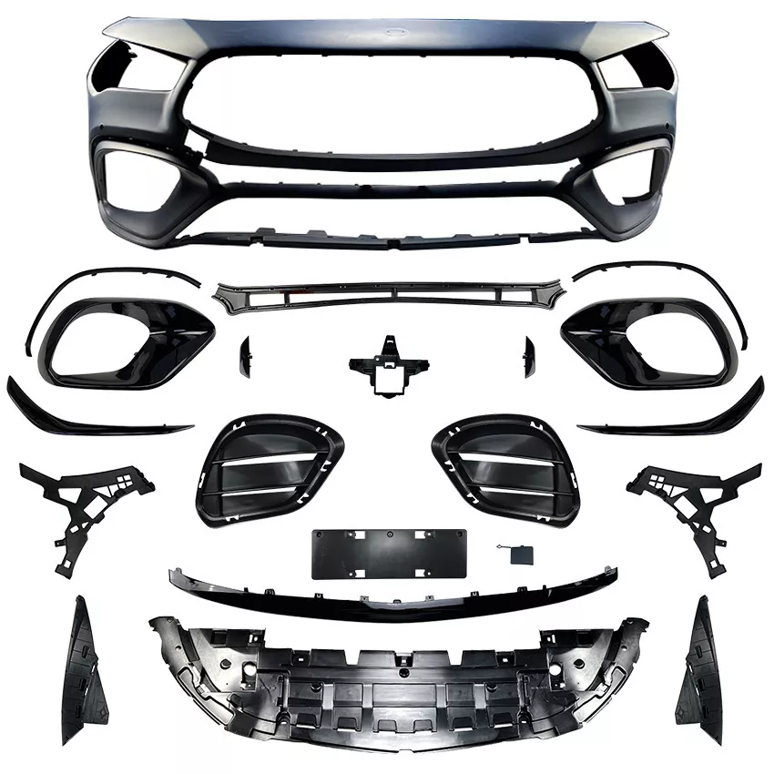 Suitable for Mercedes-Benz CLA-Class CLA200, CLA35 C118 upgrade to CLA45 AMG front bumper surround m