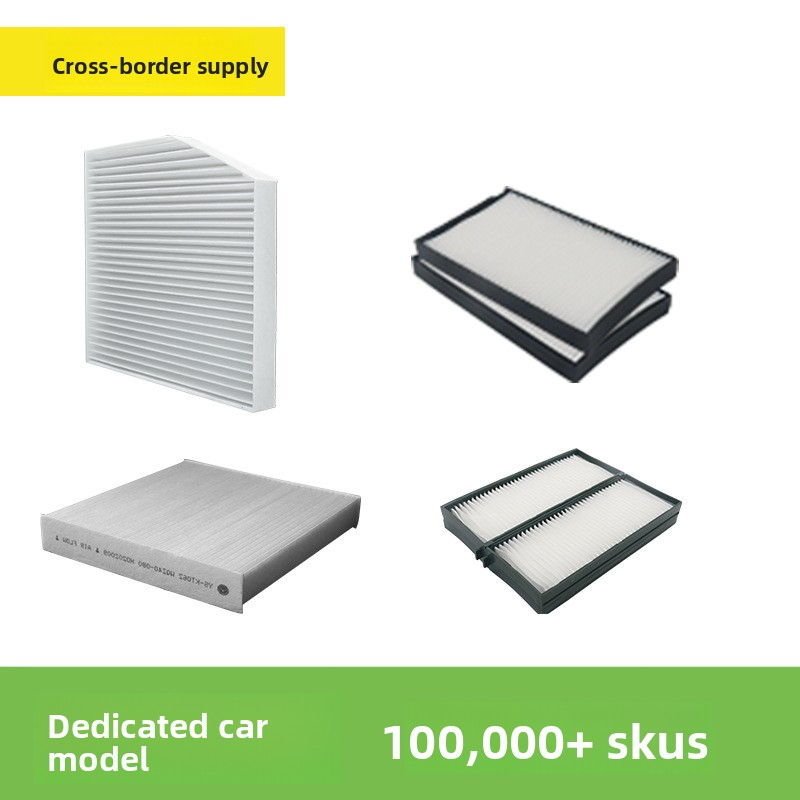 Automotive accessories - Air conditioning filter with activated carbon, suitable for Nissan, Toyota,