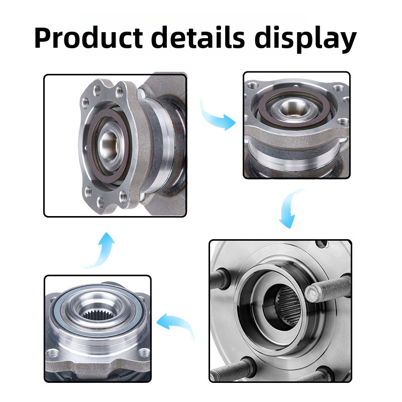 Automobile accessories, wheel hub unit axle head front wheel bearings. Factory direct wholesale with
